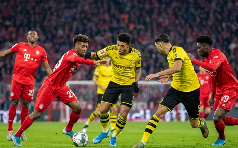 Trận Derby siêu kinh điển của Đức giữa Bayern Munich vs Dortmund