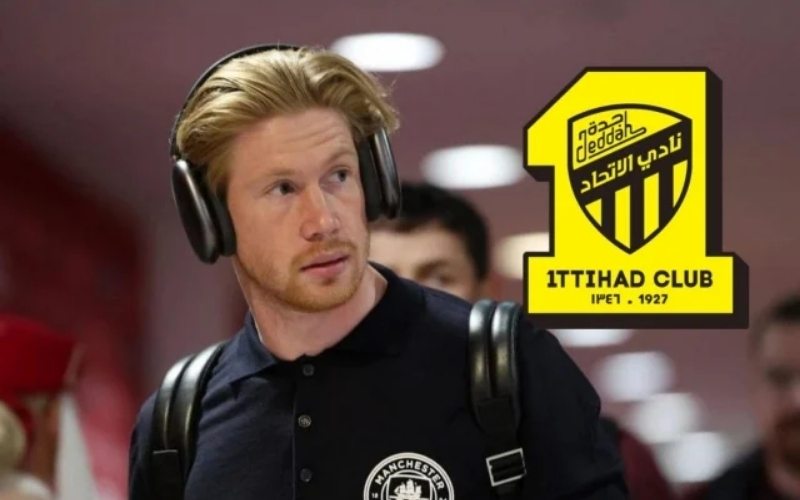 Al Ittihad từ bỏ mong muốn đưa De Bruyne đến Ả Rập