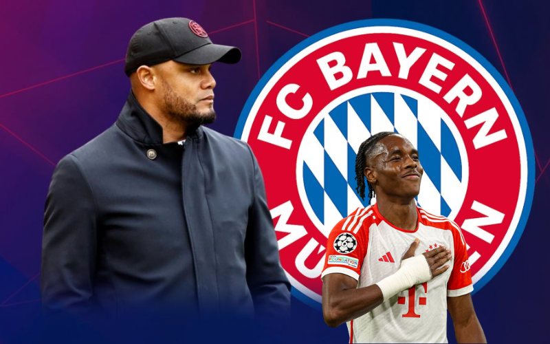 HLV Vincent Kompany và sự phát triển của Mathys Tel tại Bayern Munich