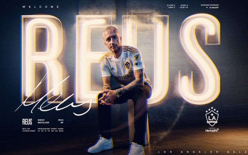 Marco Reus Chính Thức Về Với LA Galaxy