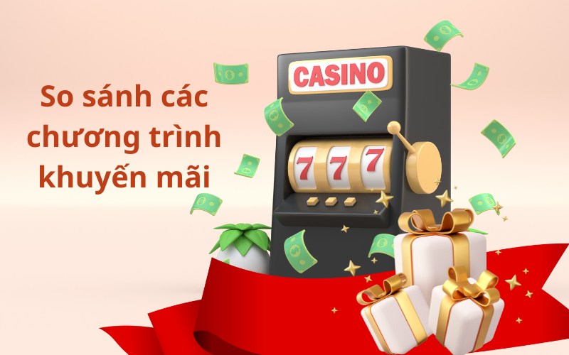 Các nhà cái slot game đầu tư rất mạnh mẽ vào danh mục khuyến mãi