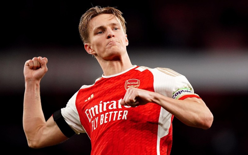 Odegaard được đánh giá là người cầm trịch lối chơi của Arsenal