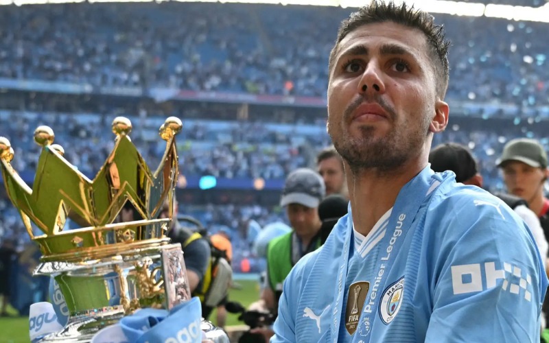 Rodri đã có một mùa giải vô cùng thanh công trong màu áo Man City và ĐTQG Đức